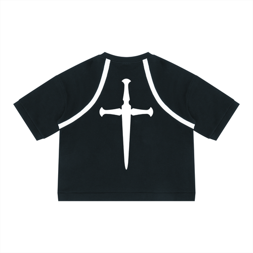 HOLY B&W T-Shirt (waffle)